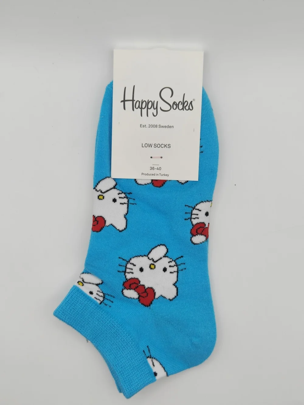 Happy Socks x Hello Kitty Blue Low Socks